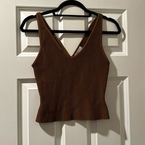 Babaton ribbed tank (Aritzia brand)